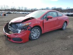 Honda salvage cars for sale: 2015 Honda Civic LX