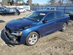 Volkswagen salvage cars for sale: 2012 Volkswagen Jetta TDI