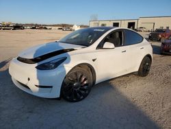 Salvage cars for sale at Kansas City, KS auction: 2022 Tesla Model Y