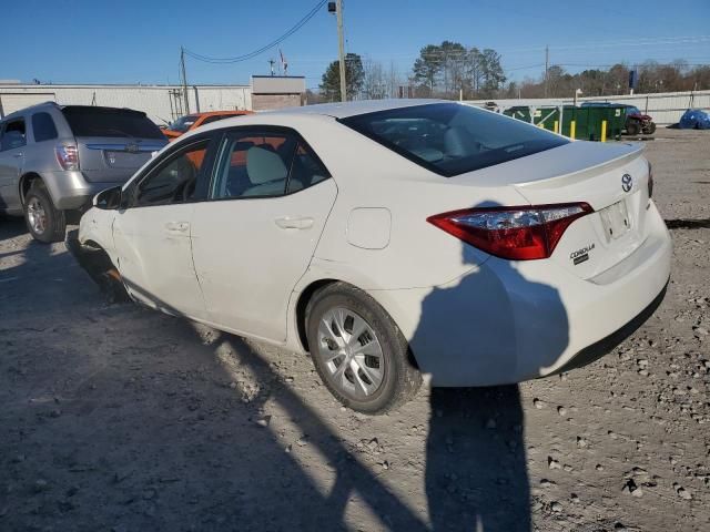 2016 Toyota Corolla ECO