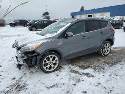 Vehiculos salvage en venta de Copart Woodhaven, MI: 2014 Ford Escape Titanium