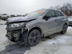 Salvage cars for sale at Ellwood City, PA auction: 2019 Mitsubishi Eclipse Cross LE