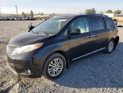 Salvage cars for sale at Mentone, CA auction: 2017 Toyota Sienna XLE