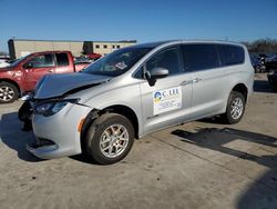 Salvage cars for sale at Wilmer, TX auction: 2022 Chrysler Voyager LX