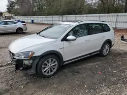 Salvage cars for sale at Knightdale, NC auction: 2017 Volkswagen Golf Alltrack S