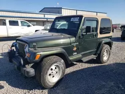 Jeep salvage cars for sale: 1998 Jeep Wrangler / TJ Sahara