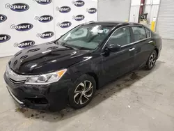 Copart select cars for sale at auction: 2016 Honda Accord LX