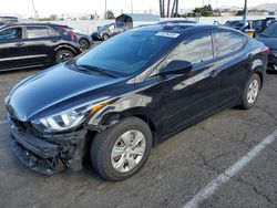 Salvage cars for sale at Van Nuys, CA auction: 2016 Hyundai Elantra SE