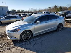 Salvage cars for sale at Florence, MS auction: 2017 Ford Fusion Titanium