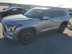 Salvage cars for sale at Grand Prairie, TX auction: 2023 Toyota Sequoia SR5