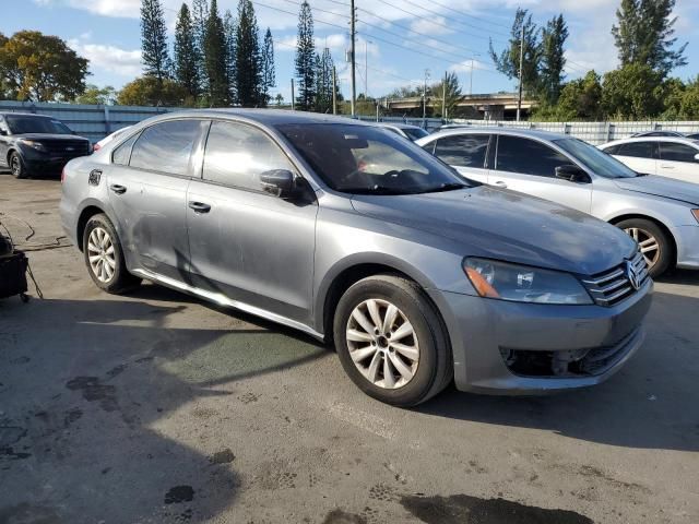 2012 Volkswagen Passat S