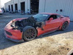 Salvage cars for sale at Jacksonville, FL auction: 2019 Chevrolet Corvette Grand Sport 1LT