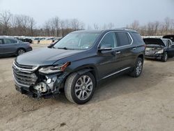 Chevrolet Traverse salvage cars for sale: 2018 Chevrolet Traverse Premier