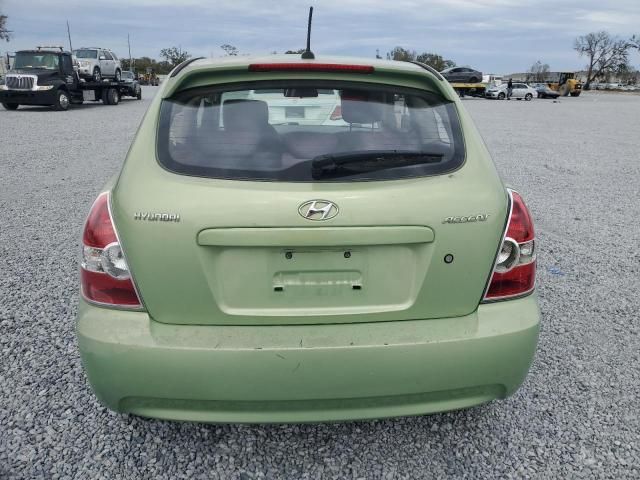 2010 Hyundai Accent Blue