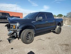 Ford f150 Supercrew salvage cars for sale: 2019 Ford F150 Supercrew