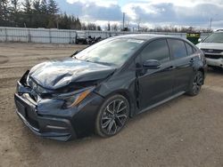 Toyota salvage cars for sale: 2020 Toyota Corolla SE