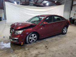 Vehiculos salvage en venta de Copart North Billerica, MA: 2015 Chevrolet Cruze LT