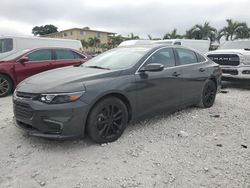 Salvage cars for sale at Opa Locka, FL auction: 2018 Chevrolet Malibu LT