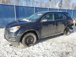 Vehiculos salvage en venta de Copart Atlantic Canada Auction, NB: 2016 Chevrolet Equinox LS