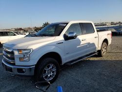 Salvage cars for sale from Copart Antelope, CA: 2015 Ford F150 Supercrew