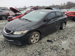 Salvage cars for sale at Byron, GA auction: 2013 Honda Civic LX