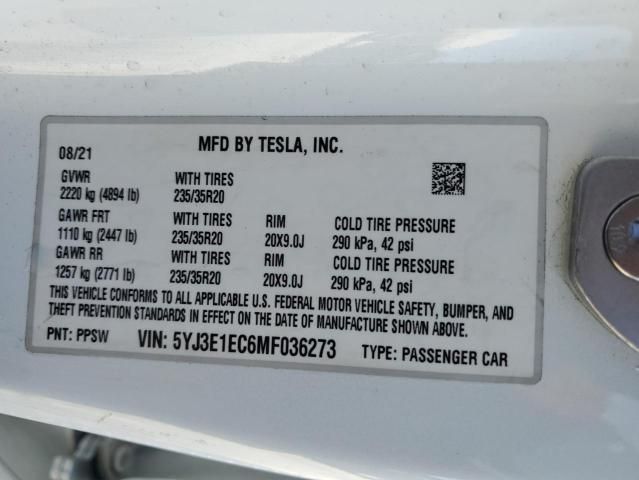 2021 Tesla Model 3