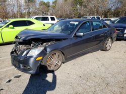 Salvage cars for sale at Austell, GA auction: 2010 Mercedes-Benz E 550 4matic