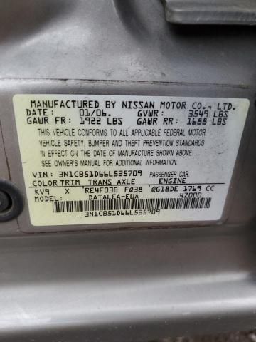 2006 Nissan Sentra 1.8