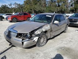 Salvage cars for sale at Ocala, FL auction: 2001 Lincoln Town Car Signature