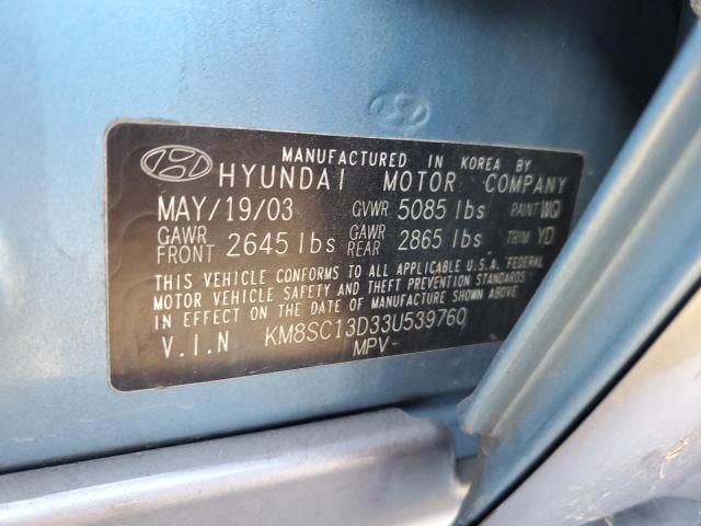 2003 Hyundai Santa FE GLS