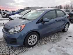 Salvage cars for sale at Wayland, MI auction: 2016 KIA Rio LX