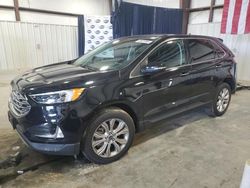 Salvage cars for sale at Byron, GA auction: 2022 Ford Edge Titanium