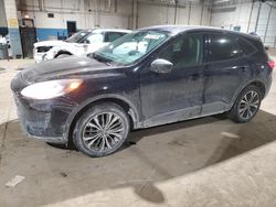 Salvage cars for sale at Woodhaven, MI auction: 2021 Ford Escape SE