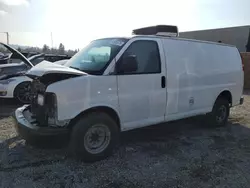 Salvage trucks for sale at Mentone, CA auction: 2006 Chevrolet Express G3500