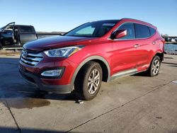 Salvage cars for sale at Grand Prairie, TX auction: 2015 Hyundai Santa FE Sport