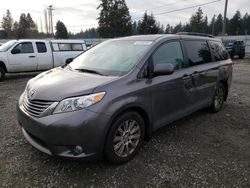 Toyota Sienna xle salvage cars for sale: 2013 Toyota Sienna XLE