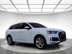 Salvage cars for sale at North Billerica, MA auction: 2022 Audi Q7 Premium Plus