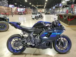 Salvage motorcycles for sale at Dallas, TX auction: 2024 Yamaha YZFR7