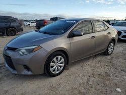 Toyota Corolla l Vehiculos salvage en venta: 2015 Toyota Corolla L