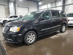 Salvage cars for sale from Copart Ham Lake, MN: 2012 Chrysler Town & Country Touring