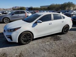 Salvage cars for sale at Las Vegas, NV auction: 2021 KIA Forte FE