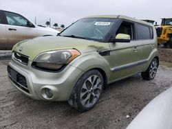 Flood-damaged cars for sale at auction: 2013 KIA Soul +