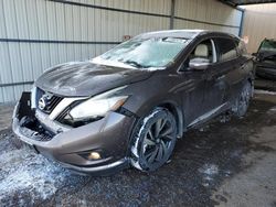 Salvage cars for sale at Brighton, CO auction: 2015 Nissan Murano S