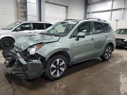 Salvage cars for sale at Ham Lake, MN auction: 2018 Subaru Forester 2.5I Premium