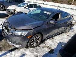 Vehiculos salvage en venta de Copart Exeter, RI: 2018 Honda Civic EX