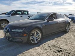 Salvage cars for sale at Haslet, TX auction: 2017 Audi A7 Premium Plus