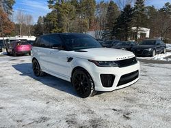 Land Rover salvage cars for sale: 2021 Land Rover Range Rover Sport SVR