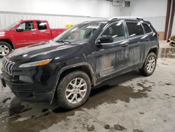 Salvage cars for sale at Windham, ME auction: 2016 Jeep Cherokee Latitude