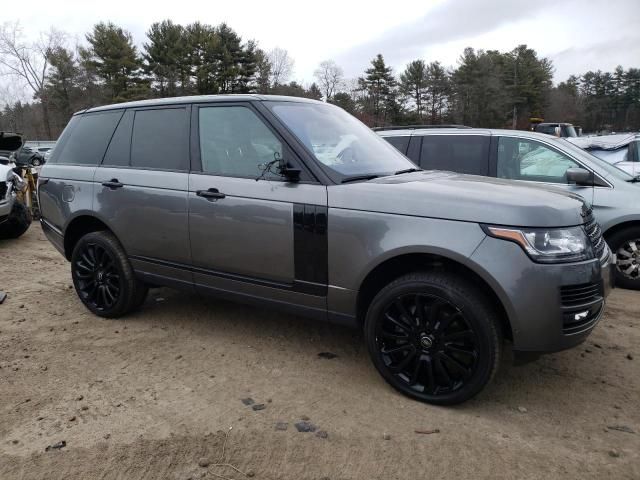 2017 Land Rover Range Rover Supercharged