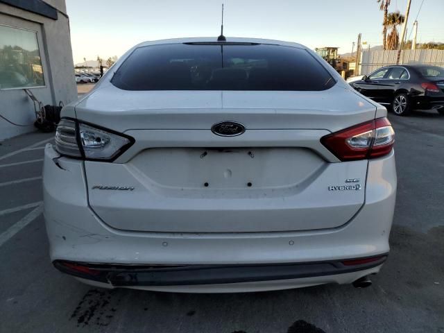 2013 Ford Fusion SE Hybrid